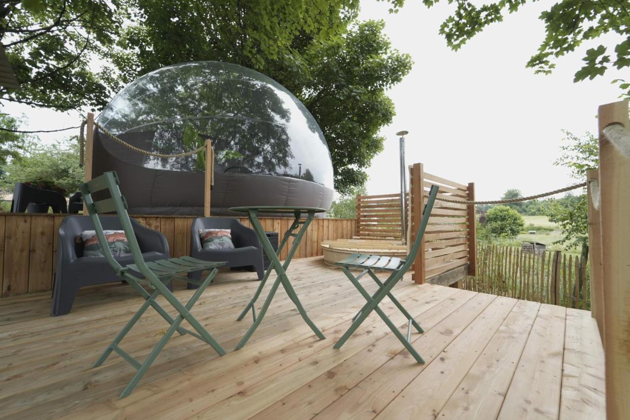 Bulles Odette & Ginette Et Tiny House Suzette "Au Guet Marais" Etape Insolite Paliseul Exterior photo