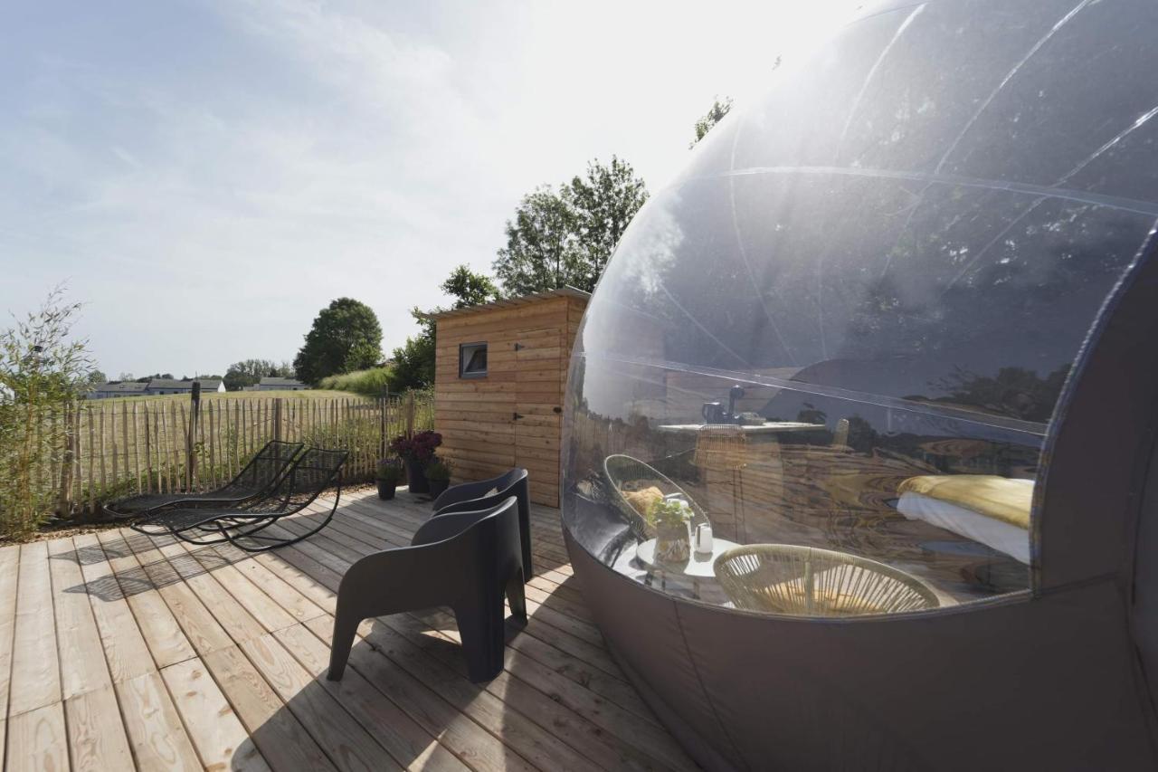 Bulles Odette & Ginette Et Tiny House Suzette "Au Guet Marais" Etape Insolite Paliseul Exterior photo