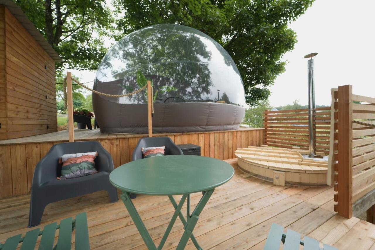 Bulles Odette & Ginette Et Tiny House Suzette "Au Guet Marais" Etape Insolite Paliseul Exterior photo