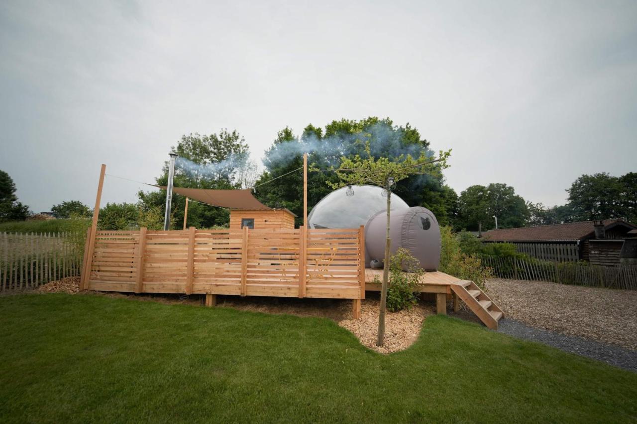Bulles Odette & Ginette Et Tiny House Suzette "Au Guet Marais" Etape Insolite Paliseul Exterior photo