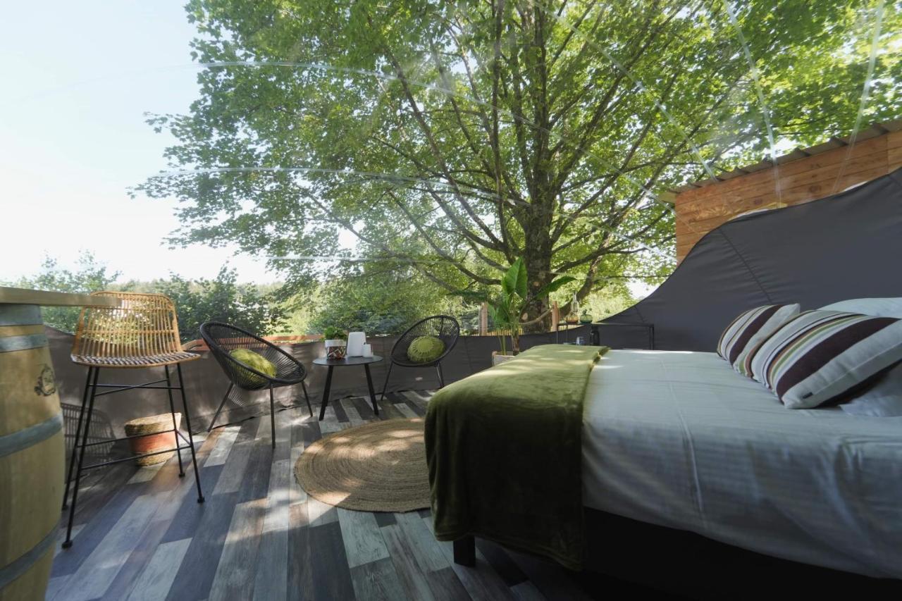 Bulles Odette & Ginette Et Tiny House Suzette "Au Guet Marais" Etape Insolite Paliseul Exterior photo